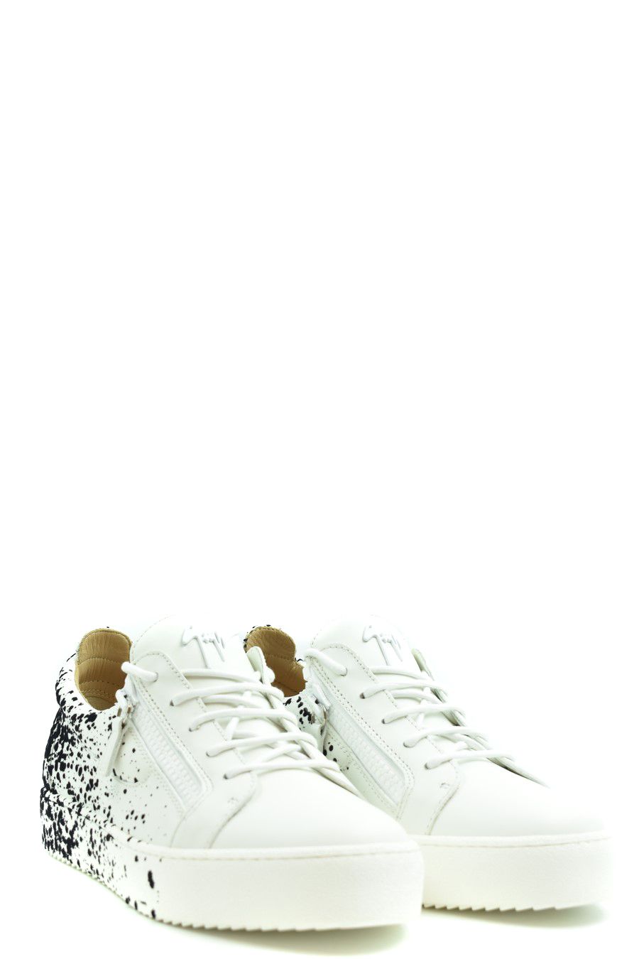 GIUSEPPE ZANOTTI DESIGN  Sneakers Bianche In Pelle Giuseppe Zanotti Uomo