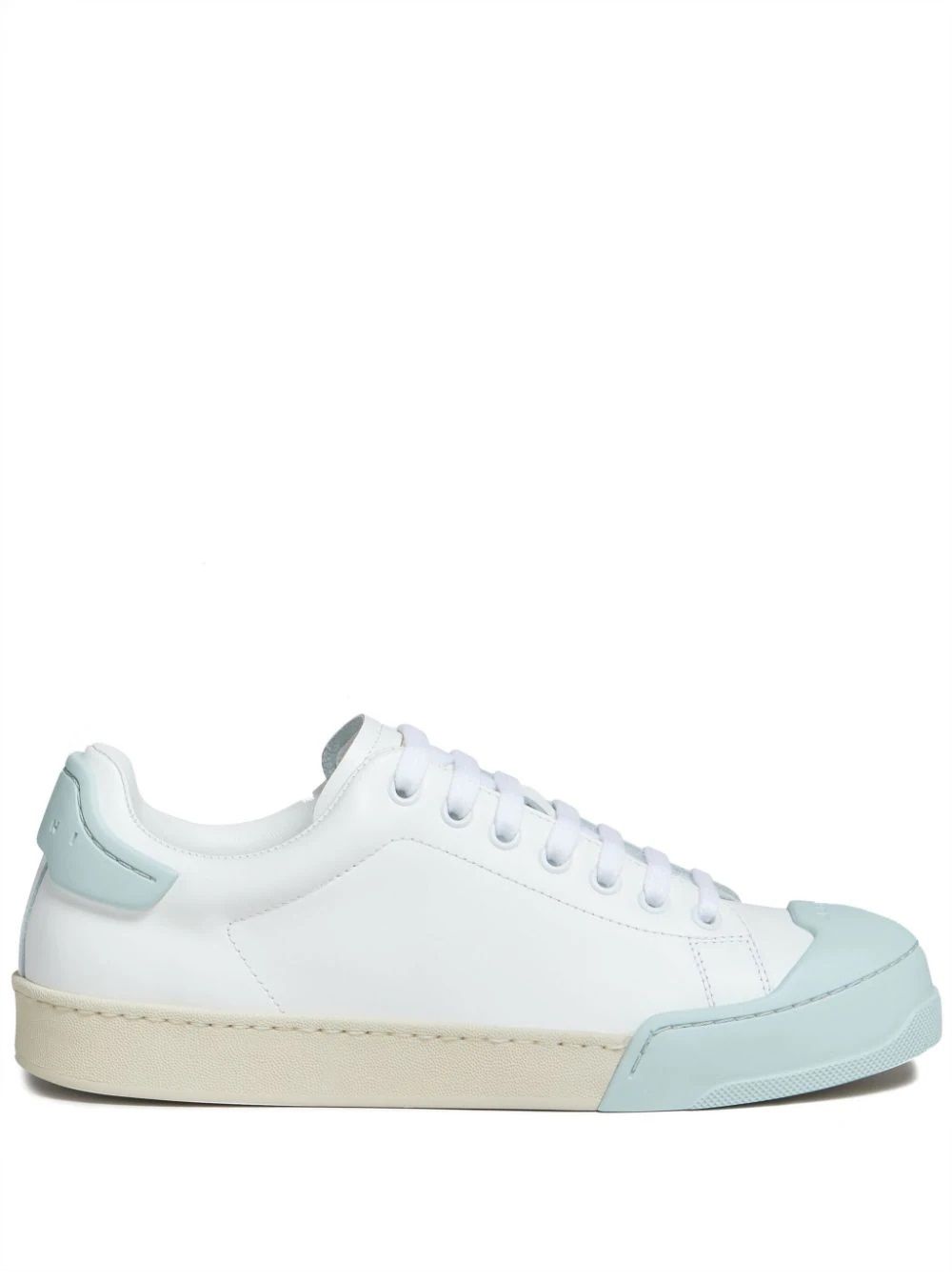 MARNI  Sneakers da Donna MARNI in Pelle di Vitello Bianca