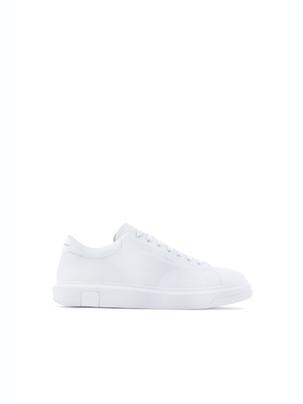 ARMANI EXCHANGE  Sneakers di Pelle Bianca Armani Exchange Uomo