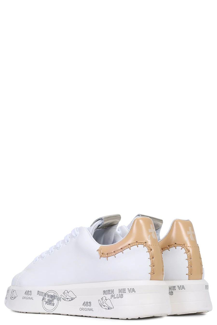 PREMIATA  Sneakers Di Pelle Multicolore Premiata BELLEVAR6711 Per Donne