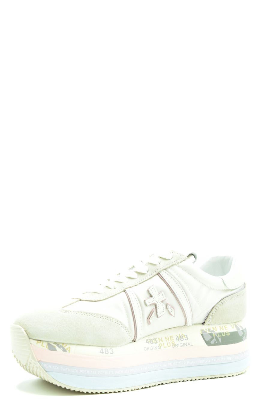 PREMIATA  Sneakers Di Pelle Multicolore PREMIATA BETHVAR6234 Per Donna