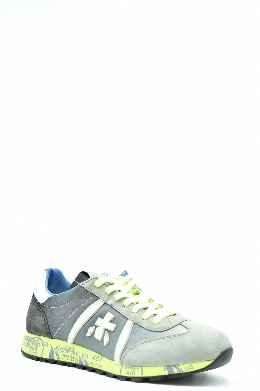 PREMIATA  Sneakers Di Pelle Multicolore Premiata Lucy Per Uomo