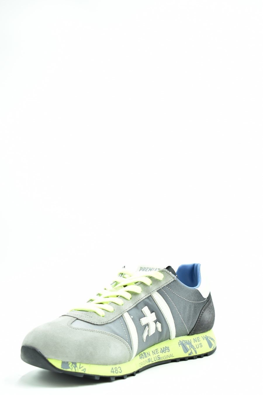 PREMIATA  Sneakers Di Pelle Multicolore Premiata Lucy Per Uomo