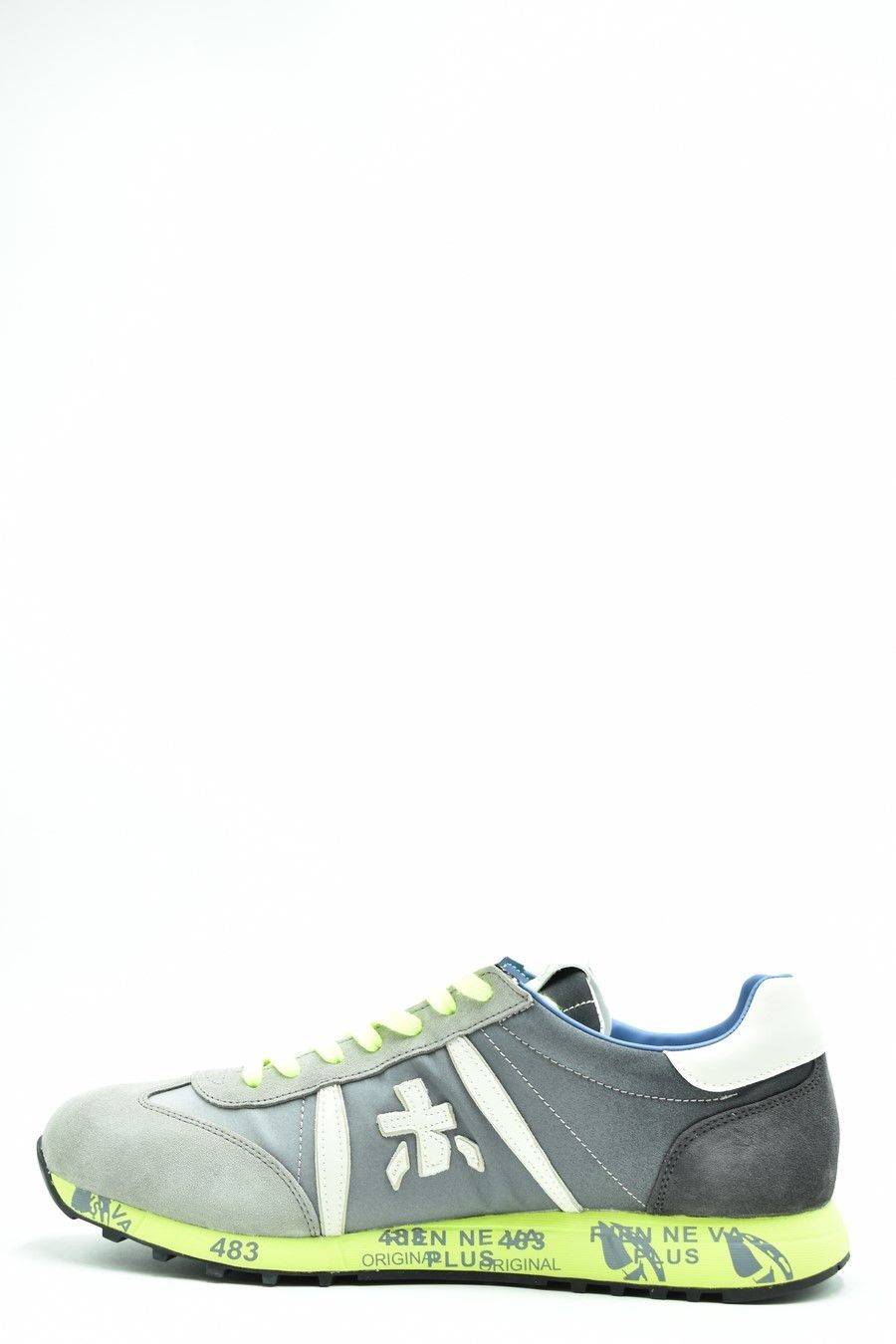 PREMIATA  Sneakers Di Pelle Multicolore Premiata Lucy Per Uomo