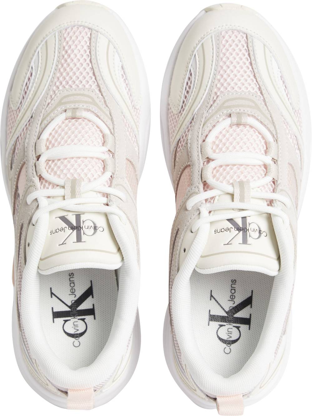 CALVIN KLEIN  Sneakers Donna Calvin Klein Rosa In Poliestere