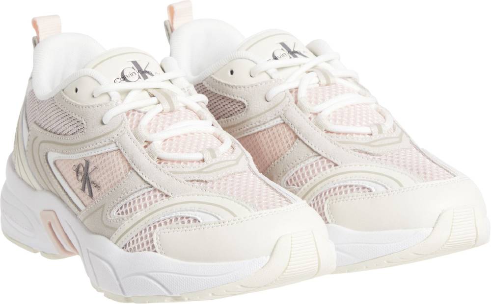 CALVIN KLEIN  Sneakers Donna Calvin Klein Rosa In Poliestere