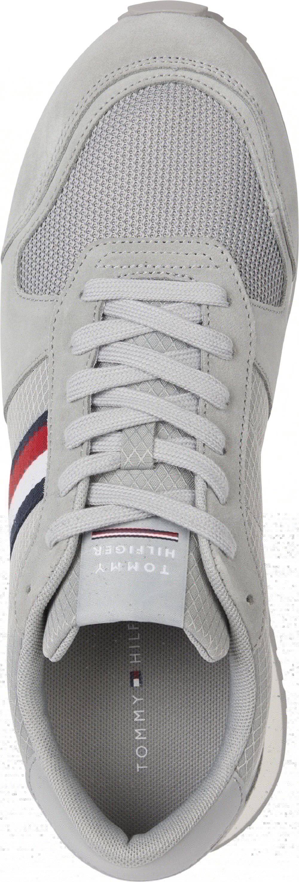 TOMMY JEANS  Sneakers Grigie Uomo In Pelle E Tessuto Tommy Jeans