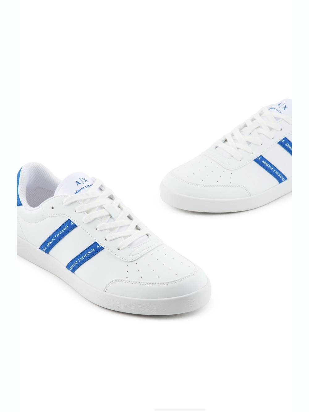 ARMANI EXCHANGE  Sneakers In Pelle Bianca Armani Exchange - Moda Uomo