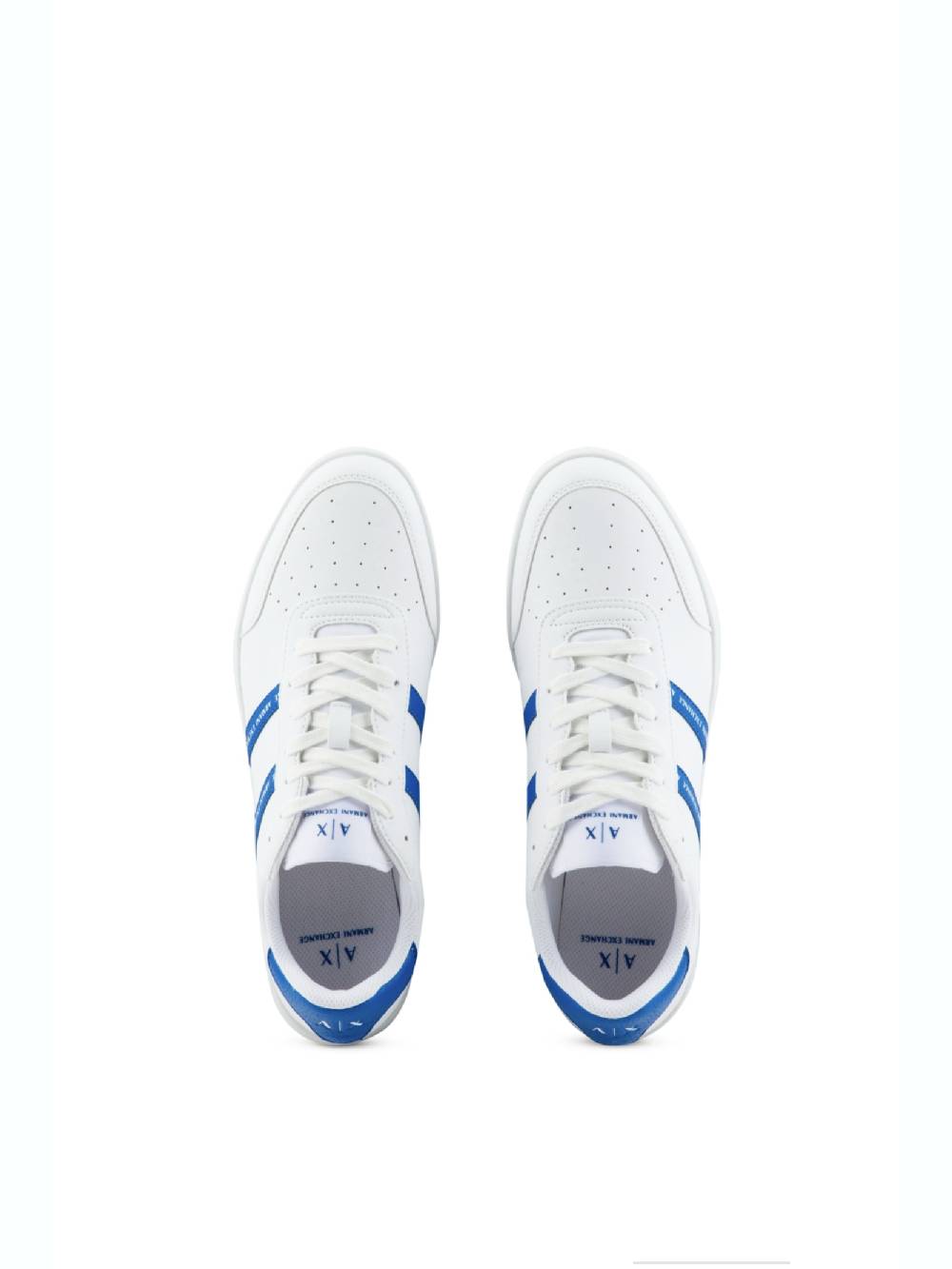 ARMANI EXCHANGE  Sneakers In Pelle Bianca Armani Exchange - Moda Uomo