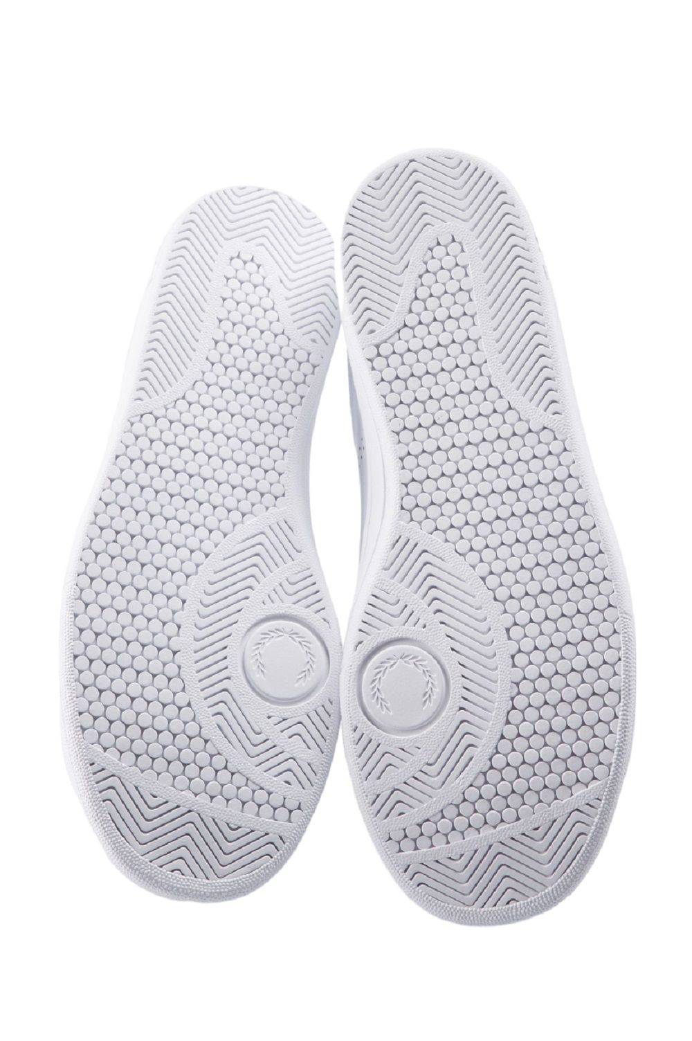 FRED PERRY  Sneakers In Pelle Bianca Fred Perry B721 - Scarpe Sportive Da Uomo