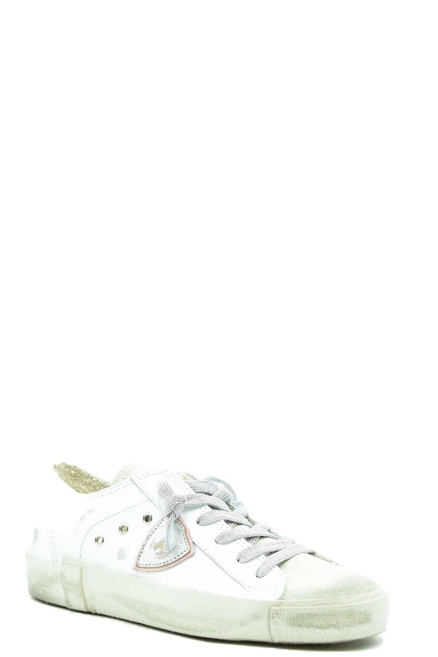 PHILIPPE MODEL  Sneakers In Pelle Bianca Philippe Model Donna PRLDVC01