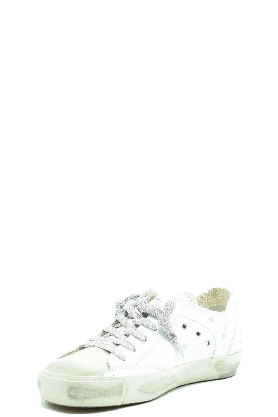 PHILIPPE MODEL  Sneakers In Pelle Bianca Philippe Model Donna PRLDVC01