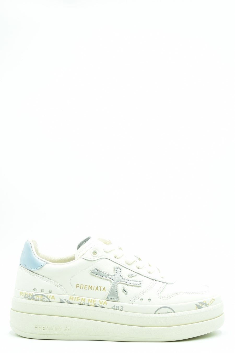 PREMIATA  Sneakers in Pelle Multicolor Premiata Micolvar per Donna