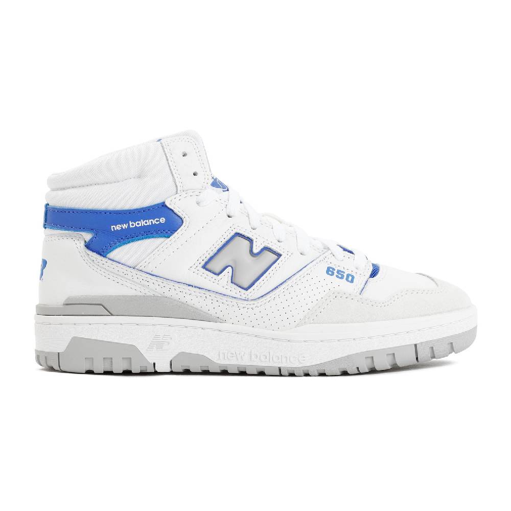 NEW BALANCE Sneakers New Balance 650 in Pelle Bianco & Blu - Uomo NEW BALANCE Sneakers New Balance 650 in Pelle Bianco & Blu - Uomo