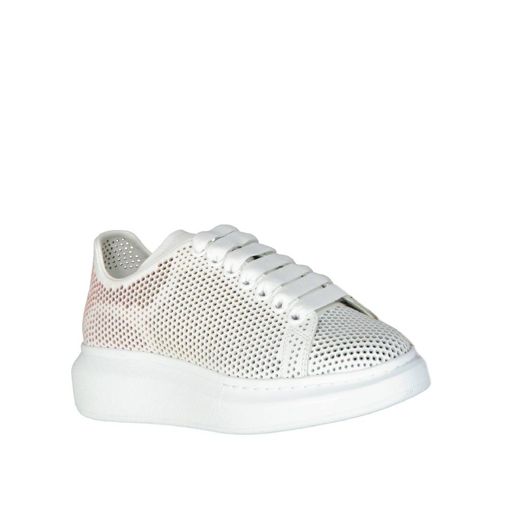 ALEXANDER MCQUEEN Sneakers Oversize In Pelle Bianca Alexander McQueen
