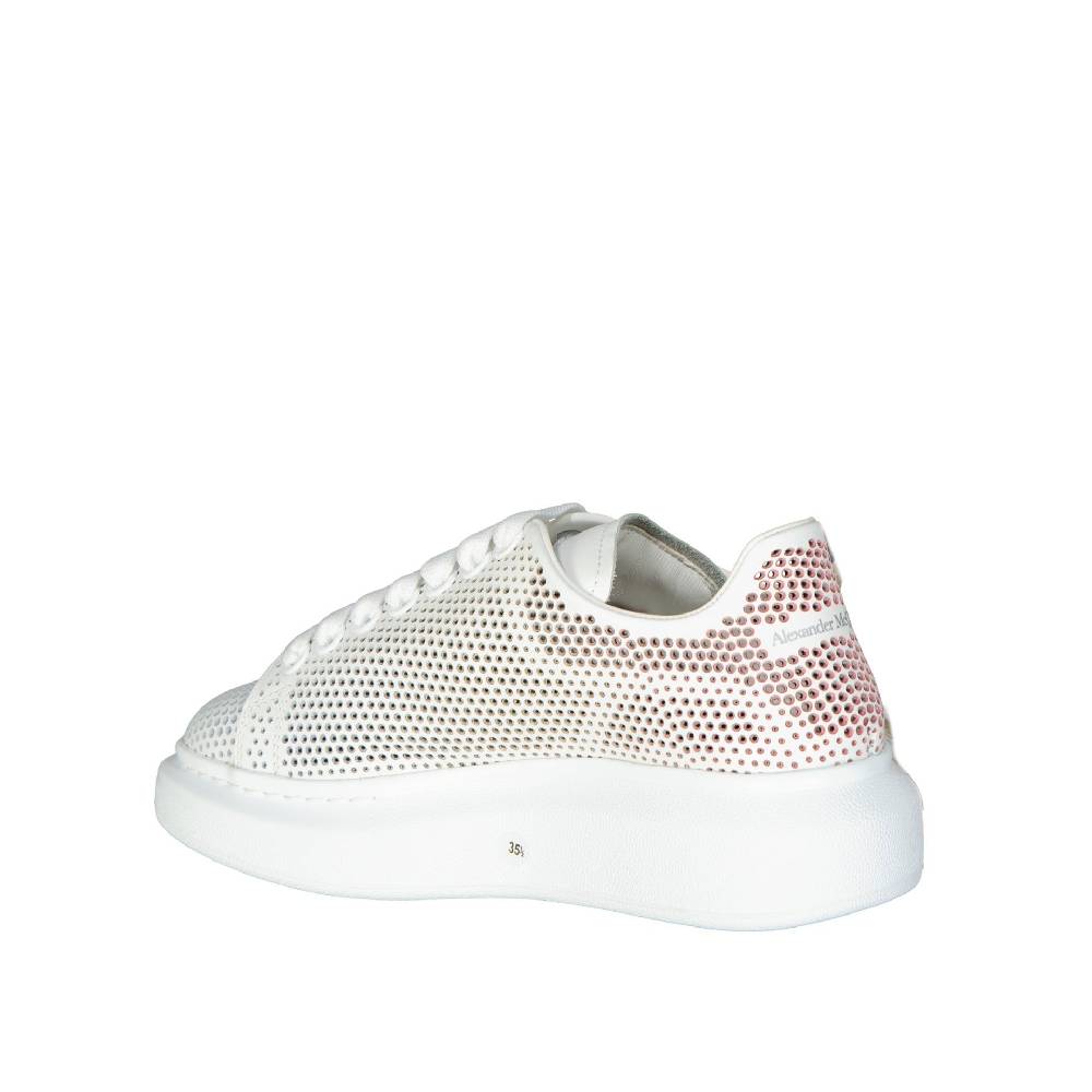 ALEXANDER MCQUEEN Sneakers Oversize In Pelle Bianca Alexander McQueen