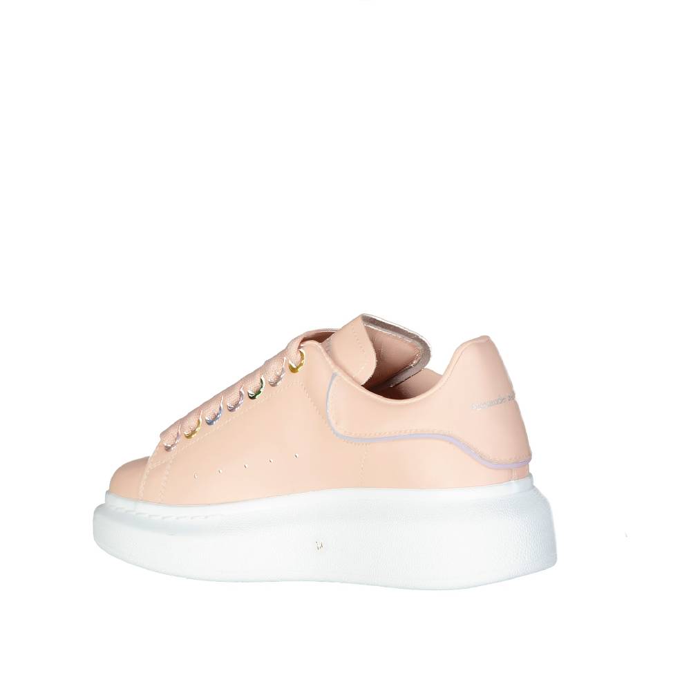 ALEXANDER MCQUEEN  Sneakers Oversize In Pelle Rosa Alexander McQueen