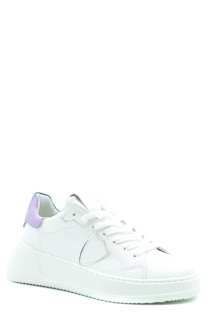 PHILIPPE MODEL  Sneakers Philippe Model Da Donna In Pelle Bianca