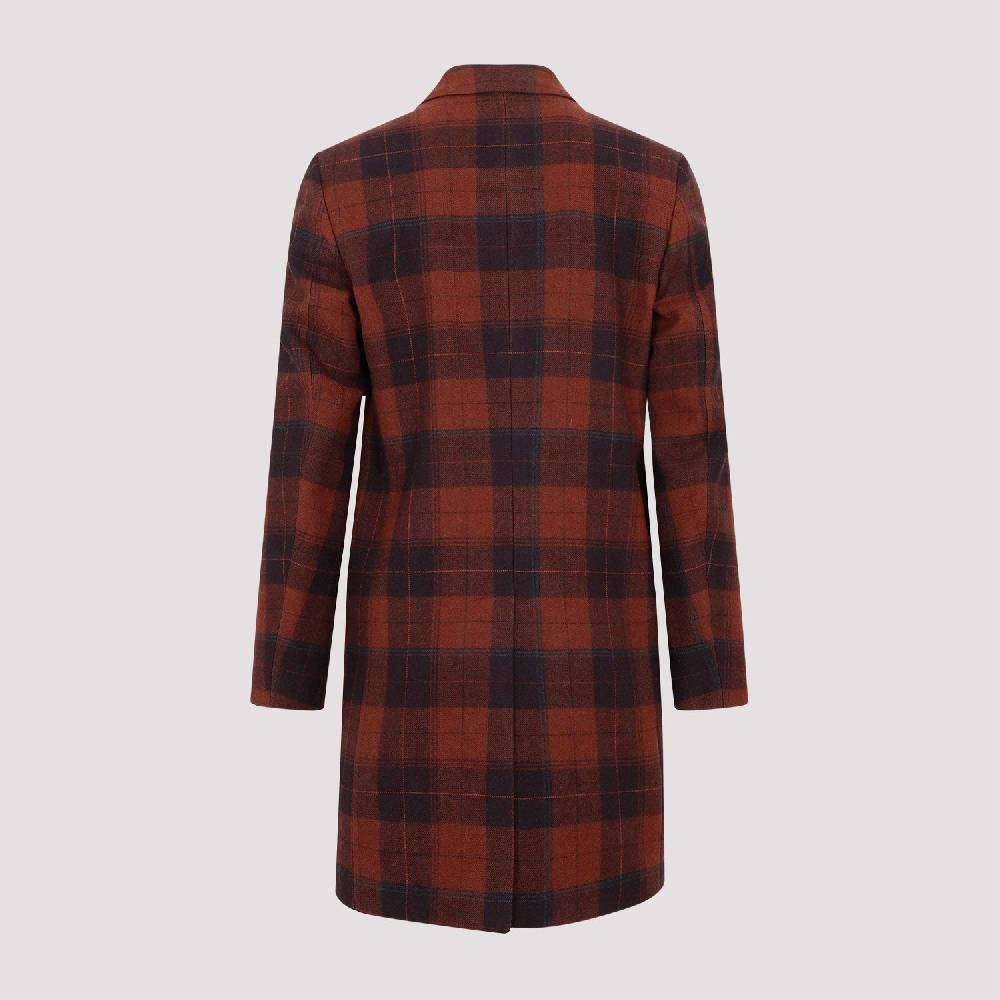 PAUL SMITH  Soprabito Di Lana Rosso Da Uomo Paul Smith