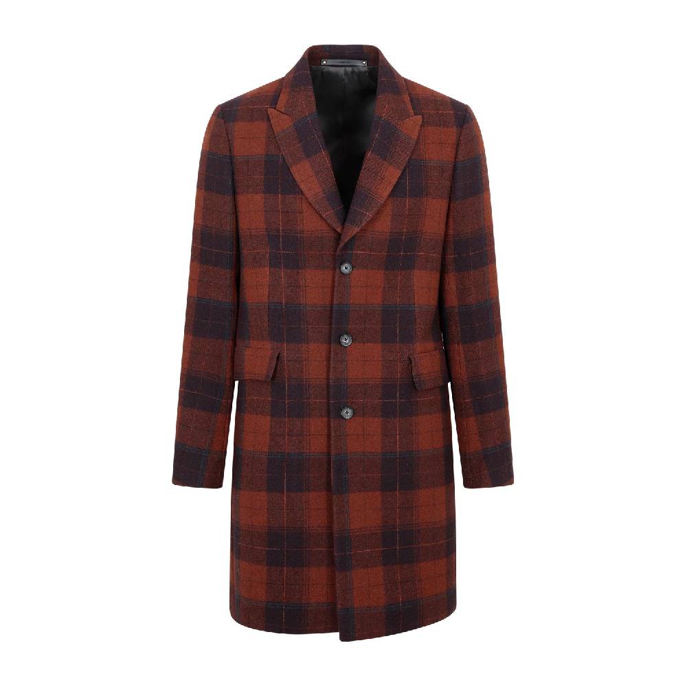 PAUL SMITH  Soprabito di Lana Rosso da Uomo Paul Smith