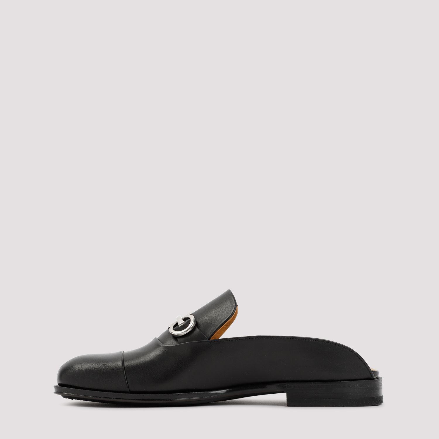 SALVATORE FERRAGAMO  Stivaletti Neri In Vitello Salvatore Ferragamo Uomo