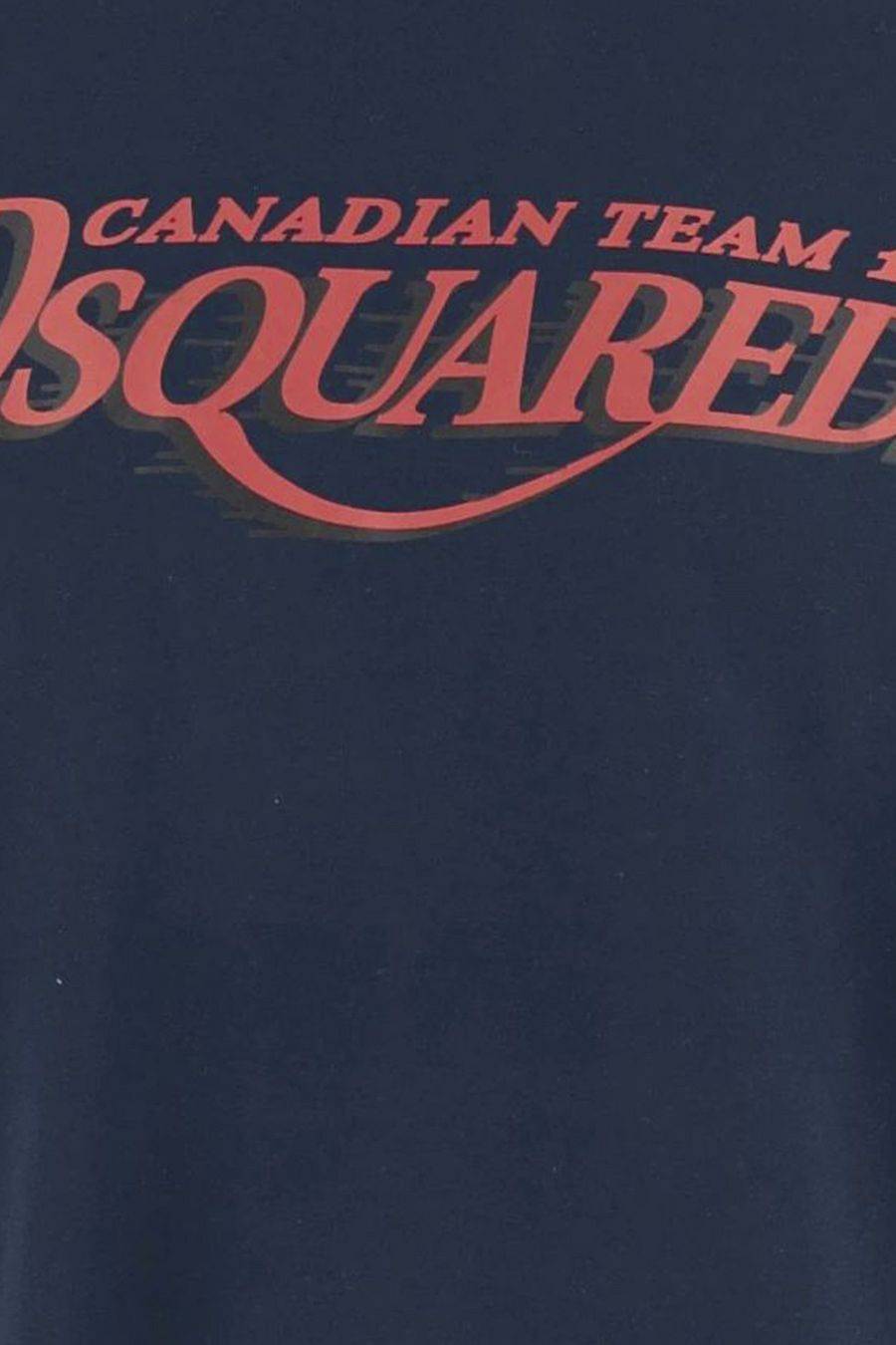 DSQUARED2  T-Shirt Blu In Cotone Uomo DSQUARED2 S74GD1257