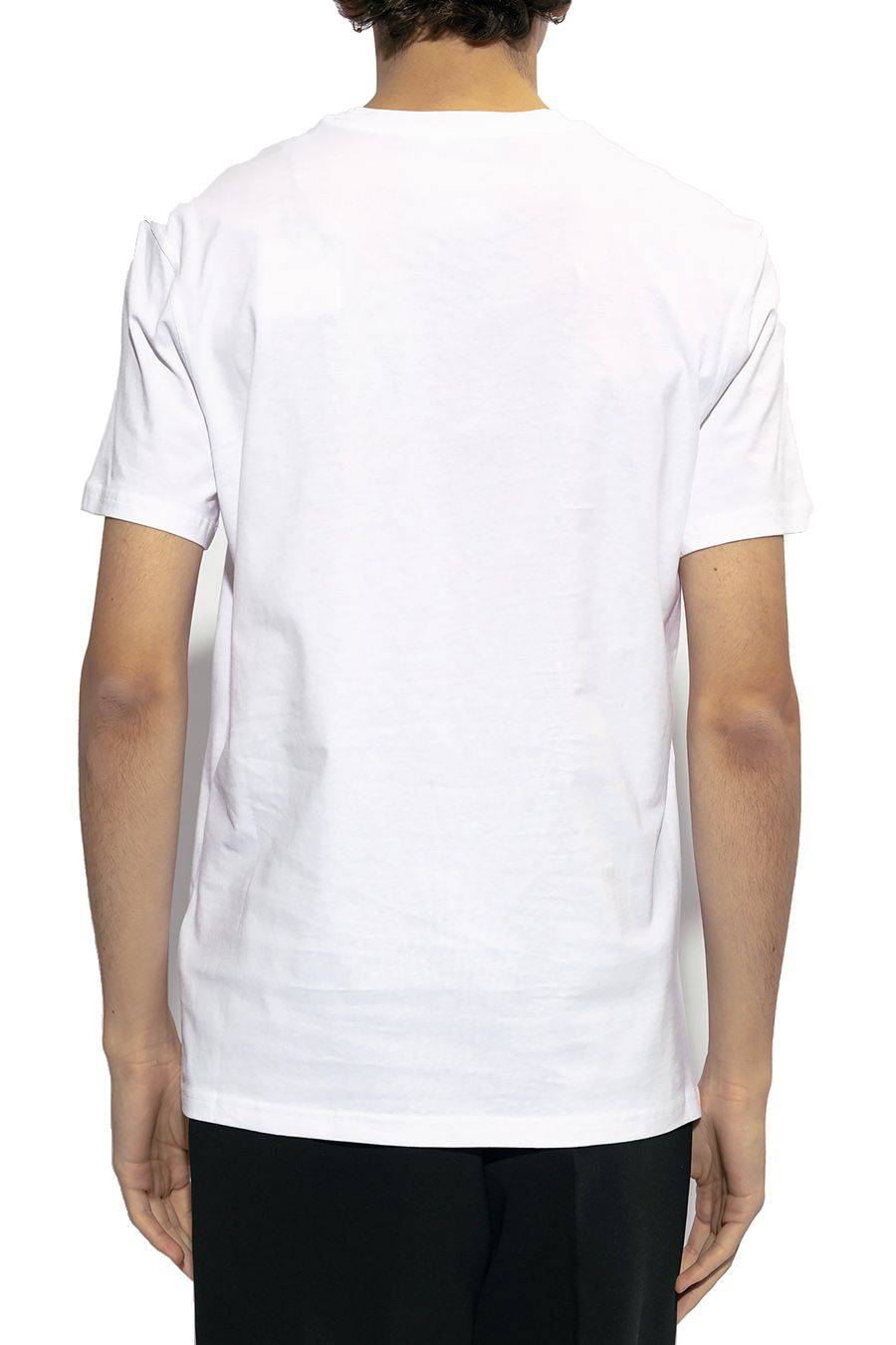 MOSCHINO  T-Shirt Cotone Bianco Moschino V0729 20411001 Uomo