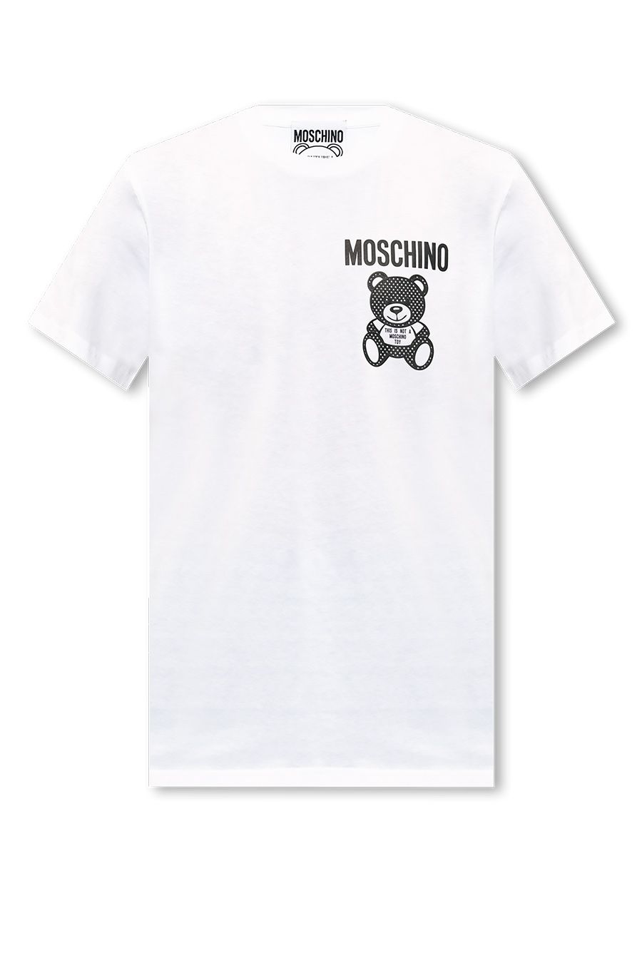 MOSCHINO  T-Shirt Cotone Bianco Moschino V0729 20411001 Uomo