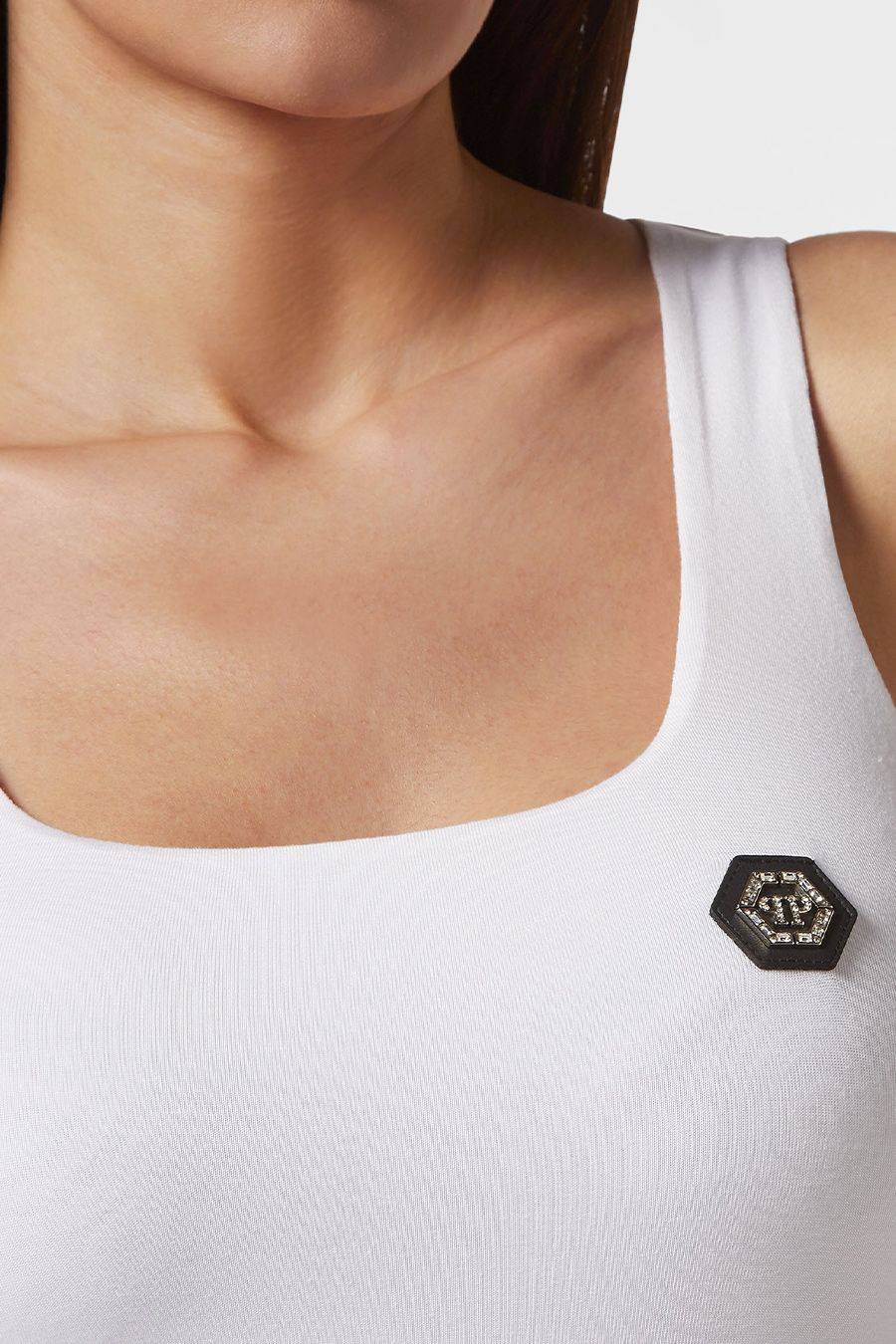 PHILIPP PLEIN  T-Shirt Cotone Bianco Philipp Plein Donna