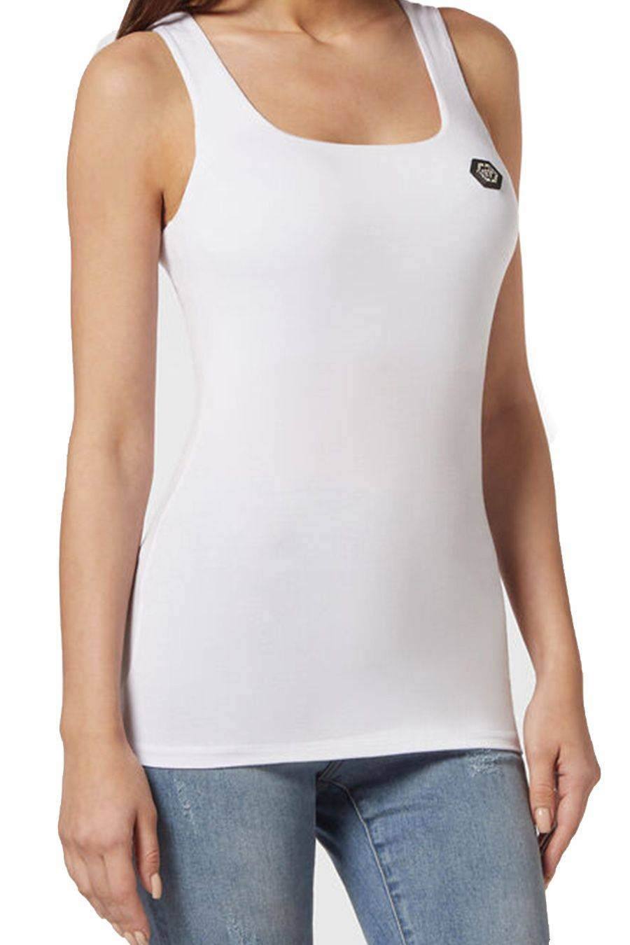 PHILIPP PLEIN  T-Shirt Cotone Bianco Philipp Plein Donna