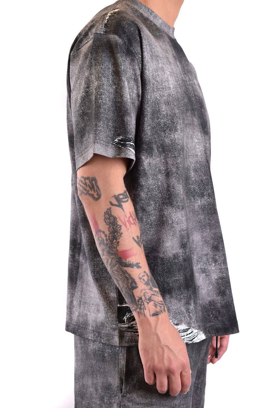 DIESEL  T-Shirt Cotone Multicolore Diesel Uomo A13035