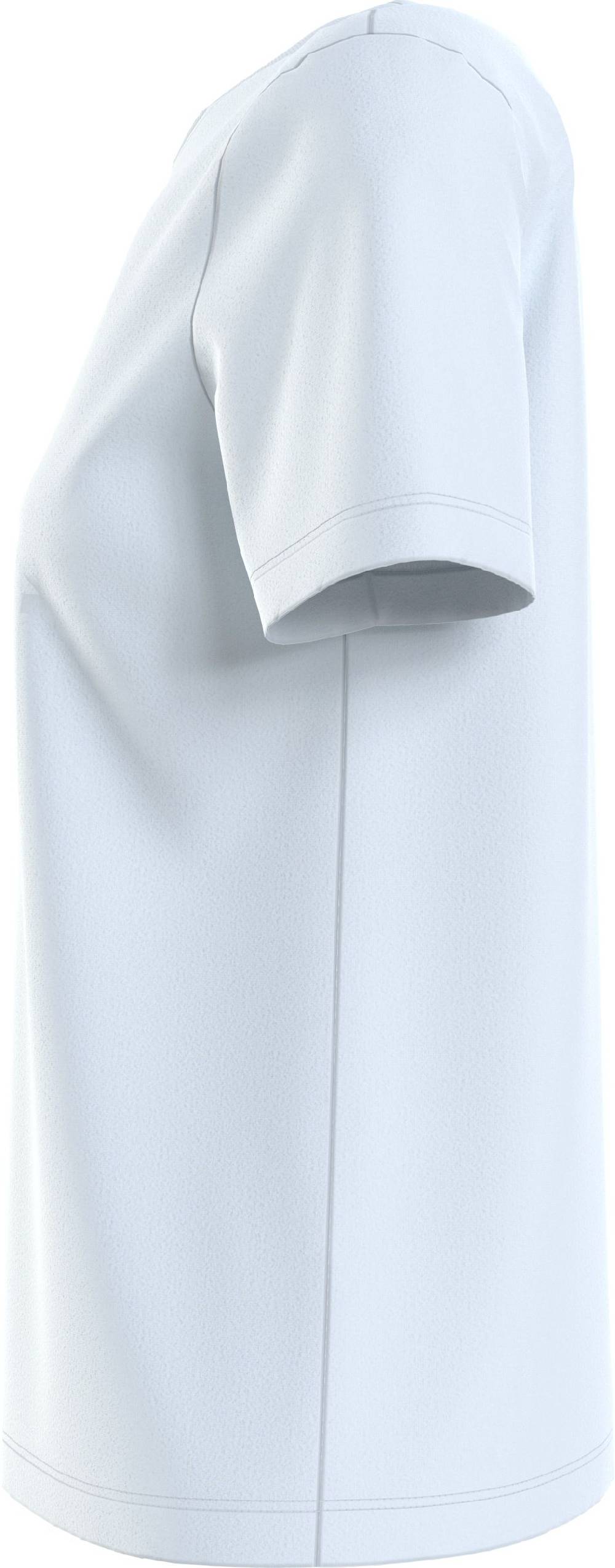 CALVIN KLEIN  T-Shirt Da Donna Calvin Klein In Cotone Blu Chiaro