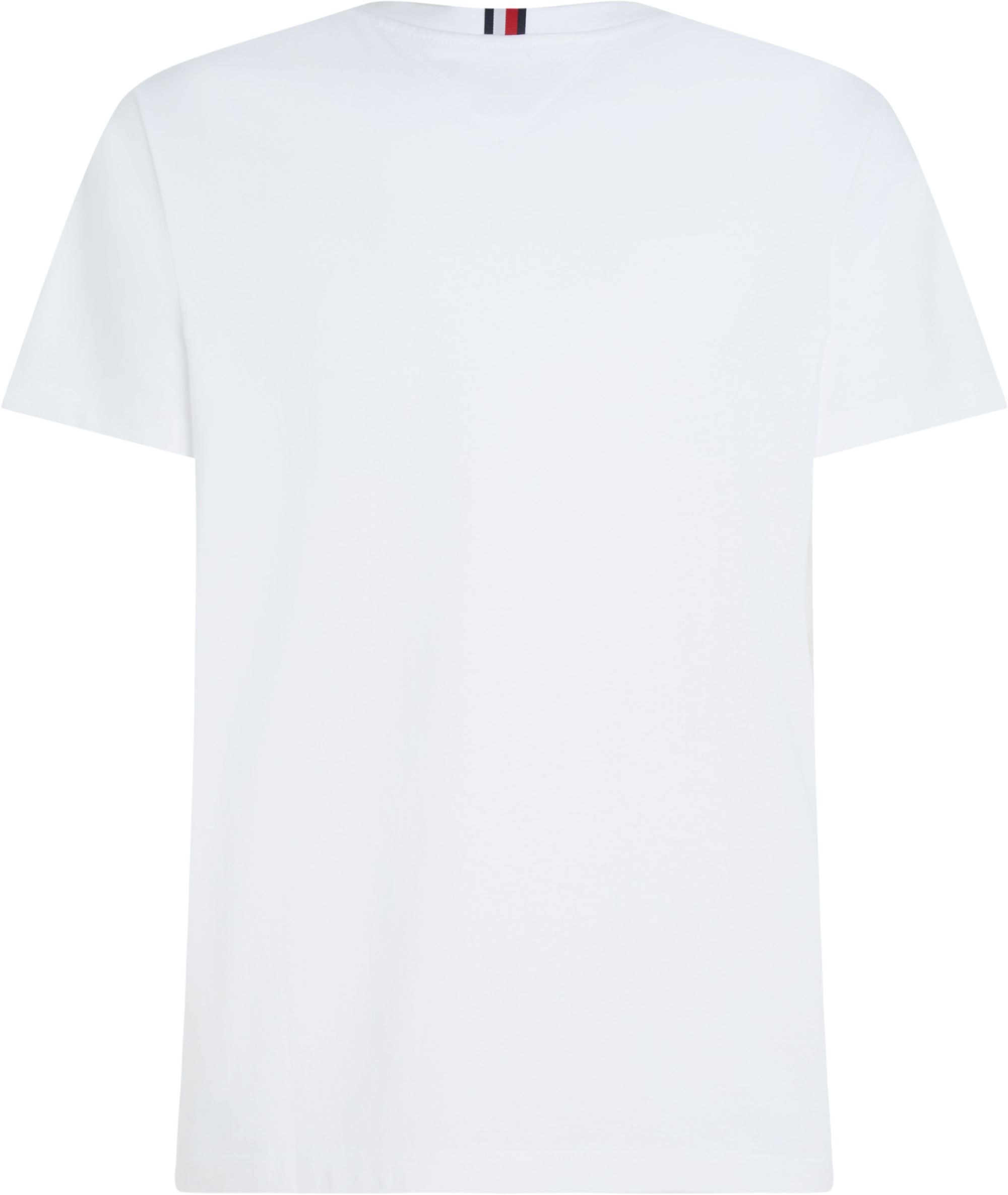 TOMMY HILFIGER  T-Shirt Da Uomo Tommy Hilfiger In Cotone Bianco