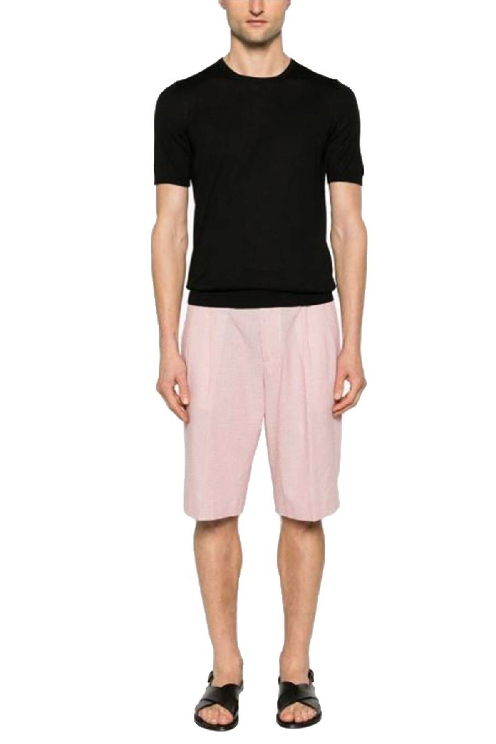 TAGLIATORE  T-Shirt Di Seta Nera TAGLIATORE Uomo - JOSH GSE24-03099