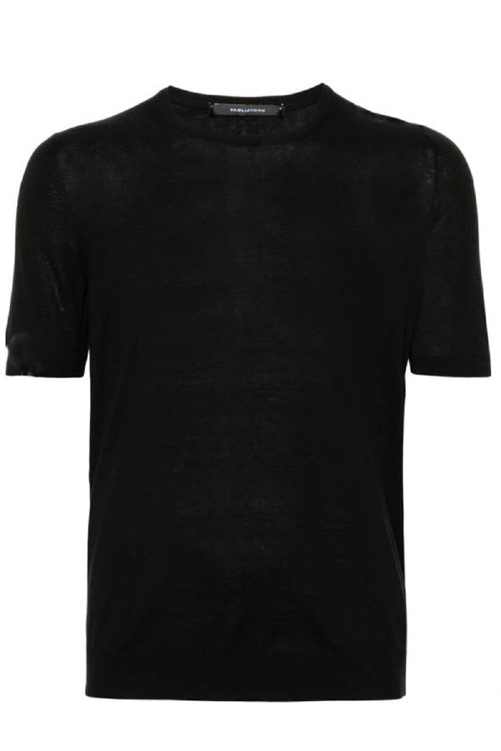 TAGLIATORE  T-Shirt di Seta Nera TAGLIATORE Uomo - JOSH GSE24-03099