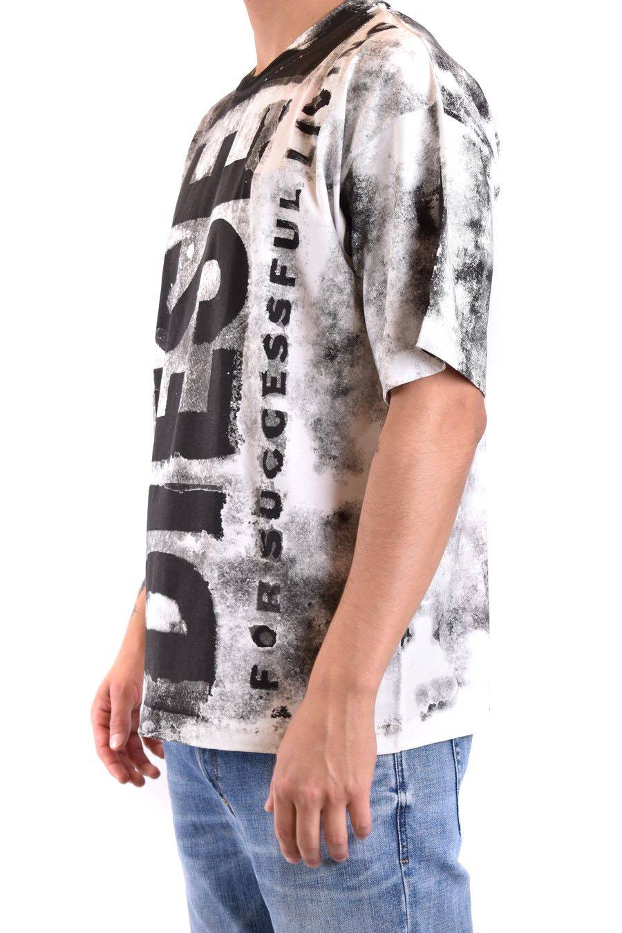 DIESEL  T-Shirt Diesel Multicolore In Cotone Per Uomo