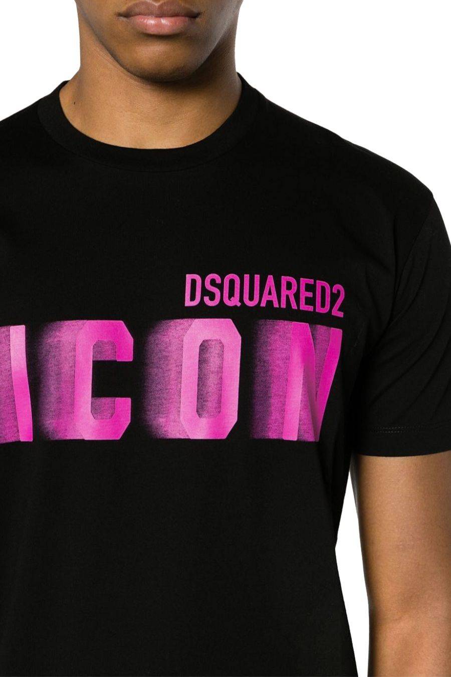 DSQUARED2  T-Shirt DSQUARED2 Multicolore In Cotone Uomo