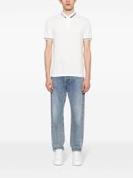 EMPORIO ARMANI  T-Shirt Emporio Armani Da Uomo In Cotone Avorio