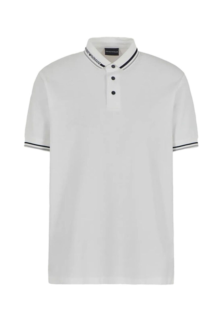 EMPORIO ARMANI  T-Shirt Emporio Armani da Uomo in Cotone Avorio
