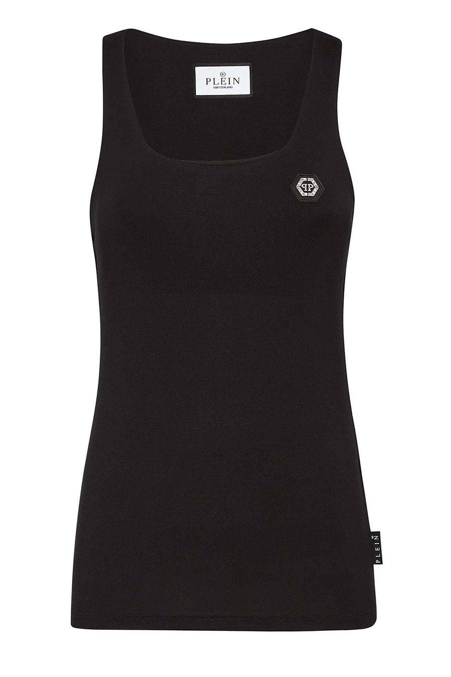 PHILIPP PLEIN  T-Shirt in Cotone Nero PHILIPP PLEIN da Donna