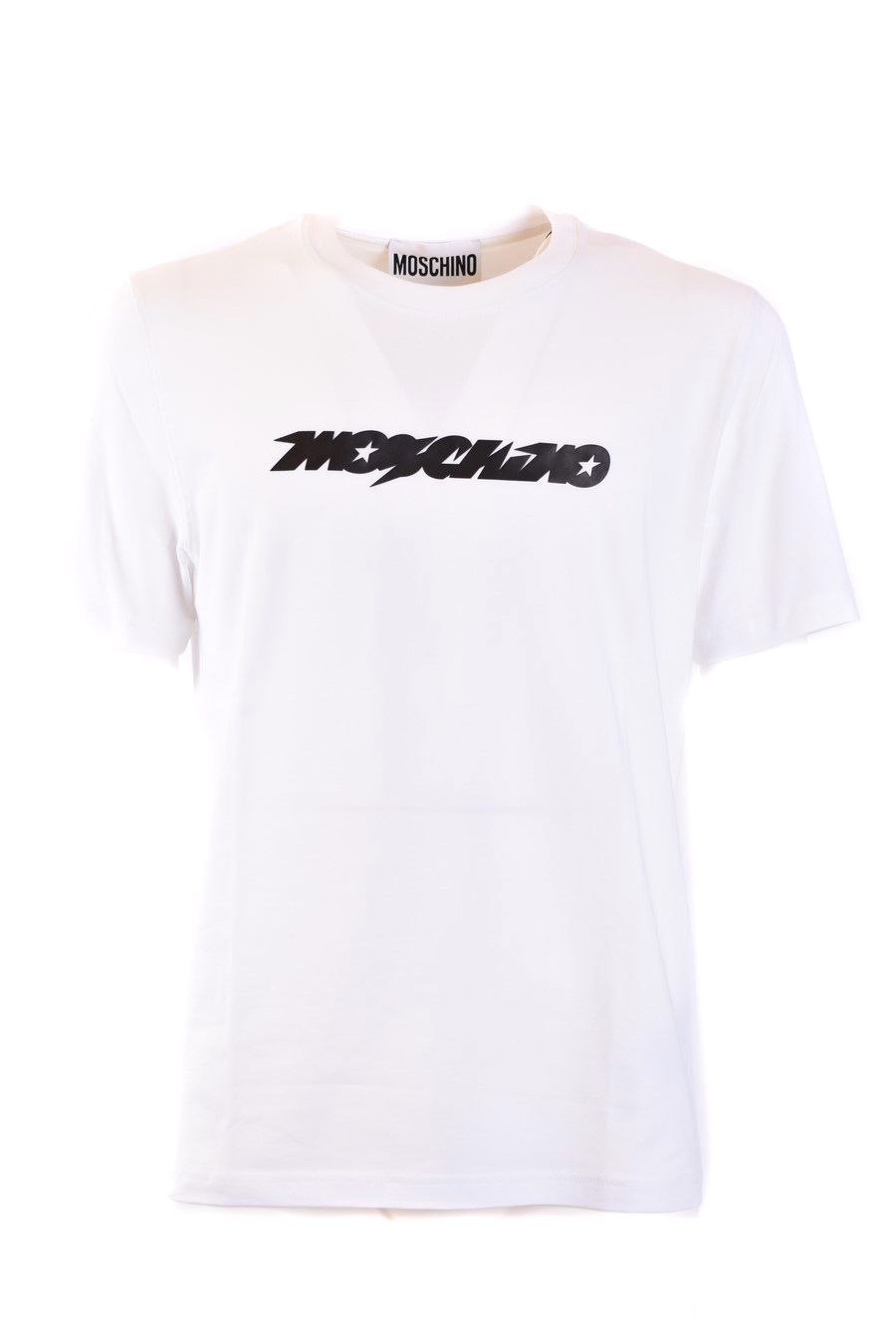 MOSCHINO  T-Shirt MOSCHINO Bianca 100% Cotone da Uomo A0718