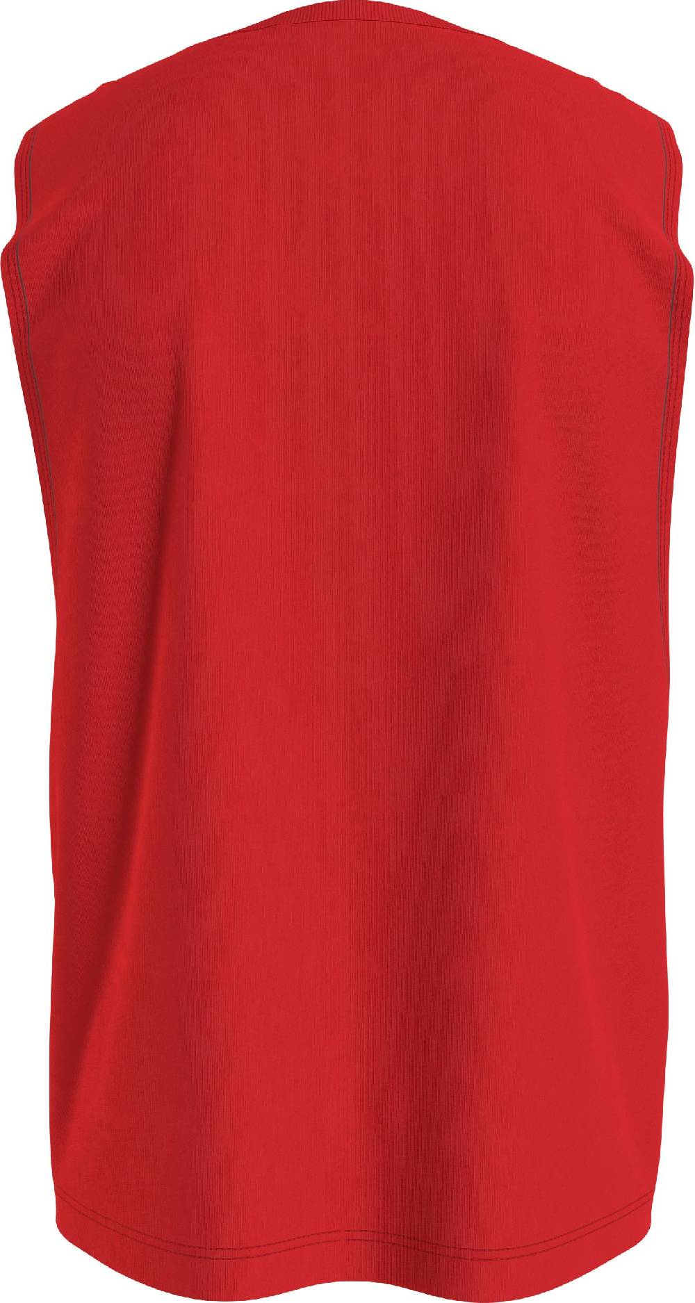 CALVIN KLEIN  T-Shirt Rossa Calvin Klein In Cotone Per Uomo