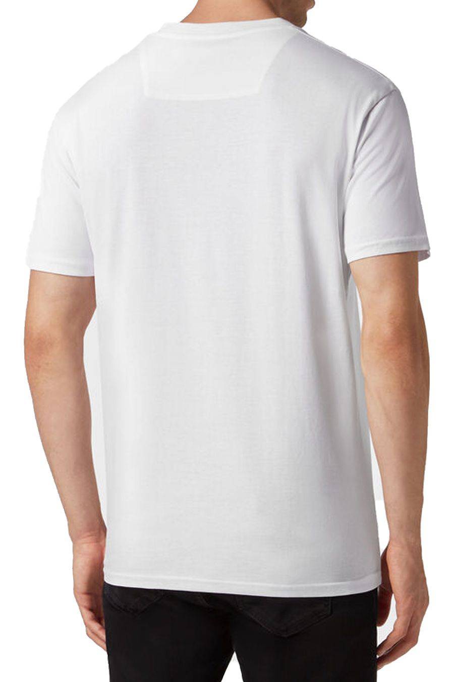 PHILIPP PLEIN  T-Shirt Uomo Philipp Plein Cotone Bianco MTK6842