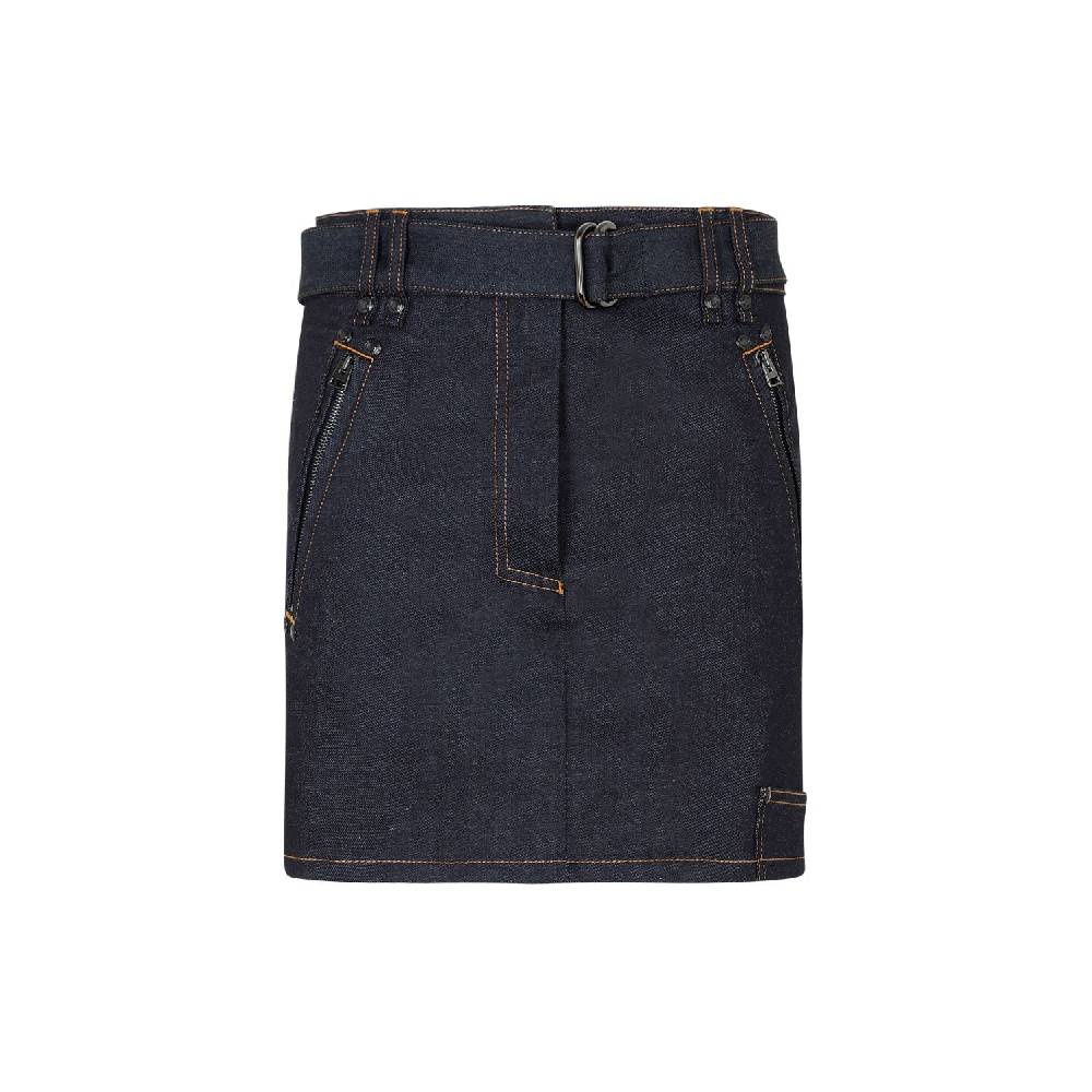 TOM FORD  Gonna Denim Blu in Cotone Misto Tom Ford