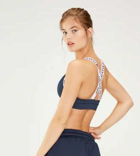 TOMMY JEANS  Intimo Donna In Cotone Blu Tommy Jeans