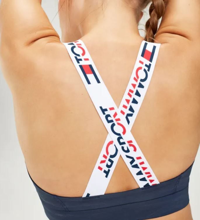 TOMMY JEANS  Intimo Donna In Cotone Blu Tommy Jeans