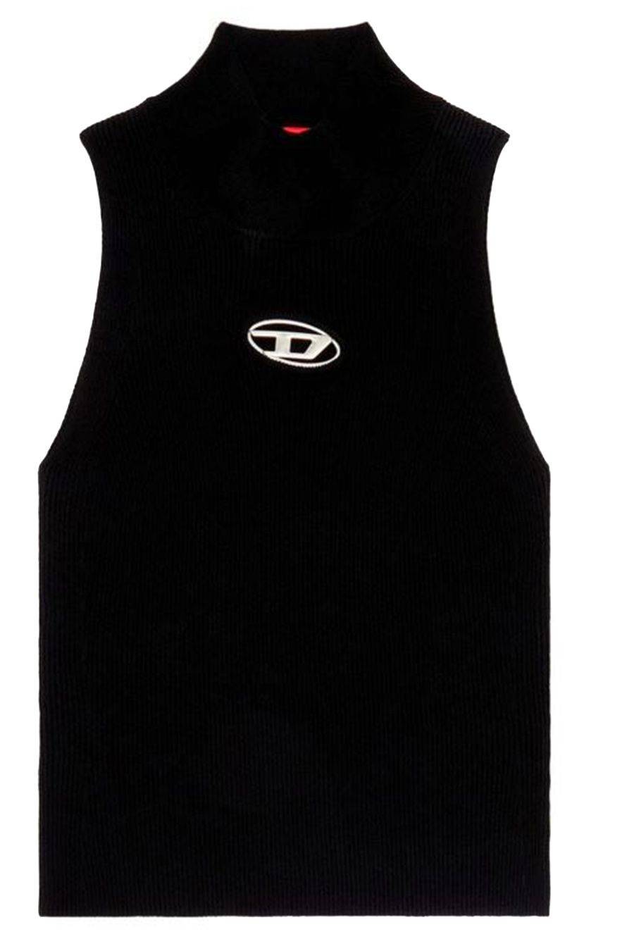 DIESEL  Top Nero in Cotone Diesel da Donna - A13020 0DLAX9XX