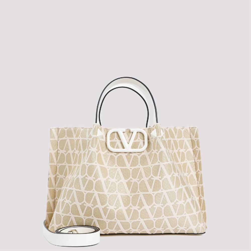 VALENTINO GARAVANI  Tote Medium VLogo Firma Valentino Garavani Color Nudo