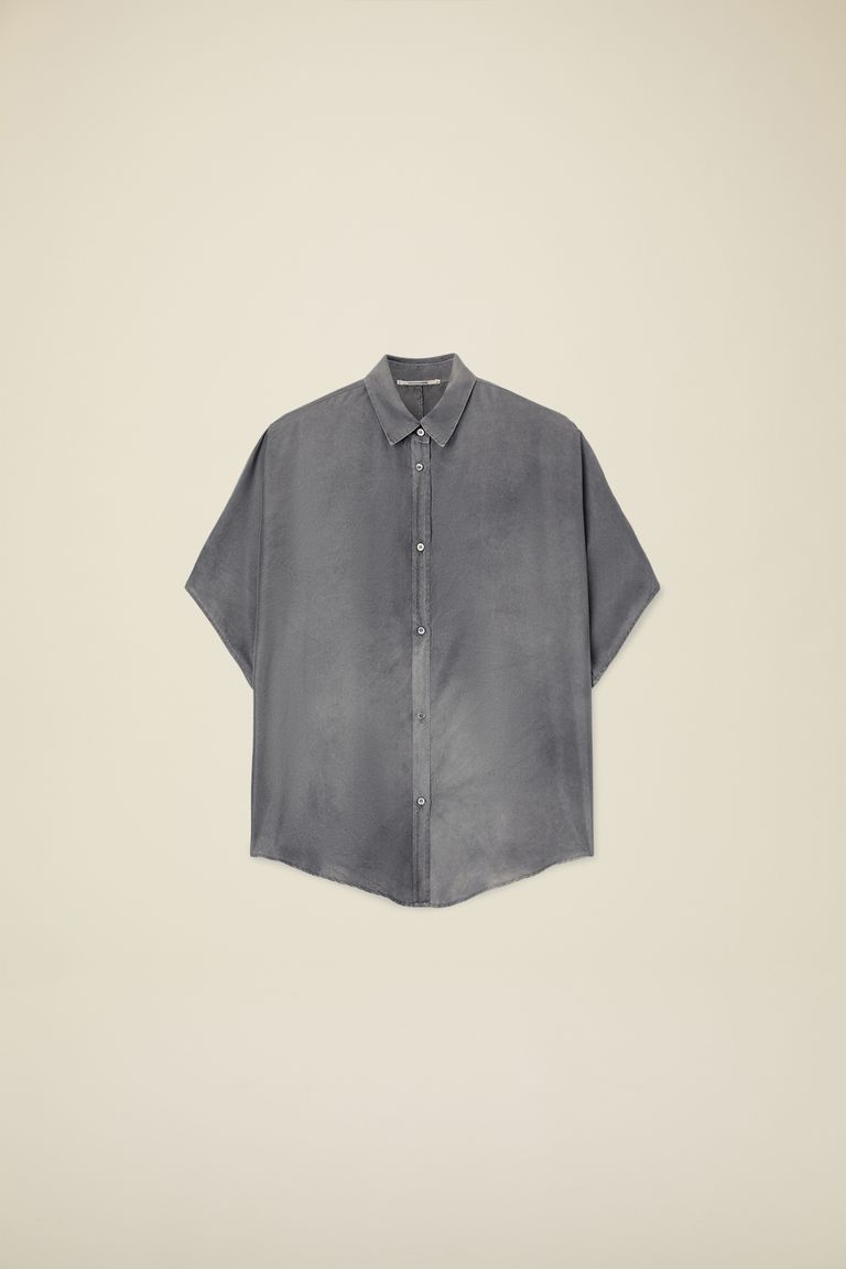 Pomandere Camicia Con Maniche Corte Tinta Naturalmente