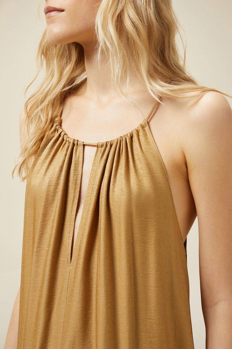 Pomandere Abito Lungo Con Goccia